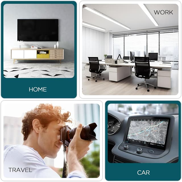 Thumbnail 6 de Romon Brillenputztücher Mikrofasertücher 20×20 cm