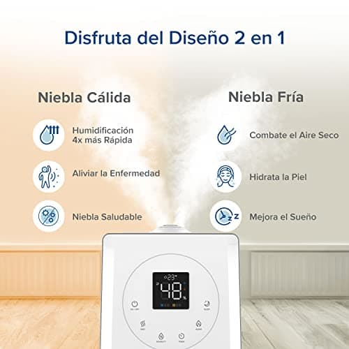 Thumbnail 4 de LEVOIT Top-Fill Humidificador 6L con Aromaterapia 🌿