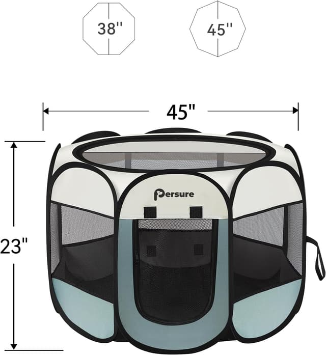 Thumbnail 6 de Dog Cat Playpen Portable Playpen 🏠