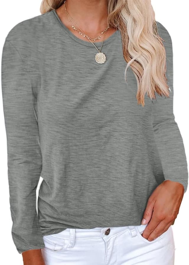 Thumbnail 6 de Cicy Bell Damen T-Shirt mit Rundhalsausschnitt – kurzarm, lässig und bequem aus Baumwoll-Mix