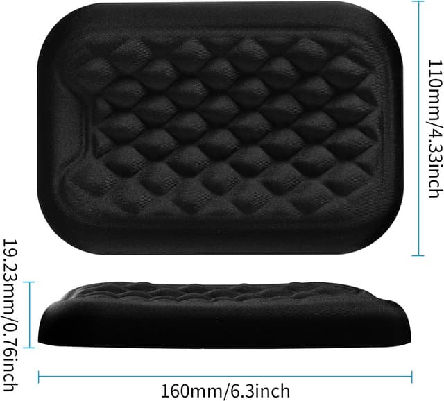 Thumbnail 6 de VAYDEER Poggiapolsi tastiera memory foam 1 confezione