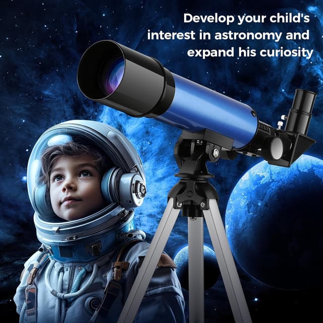 Thumbnail 2 de Cowiewie Telescope for Kids 50mm aperture