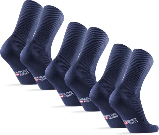 Detalle de Chaussettes diabétiques Danish Endurance 3 paires ⚙