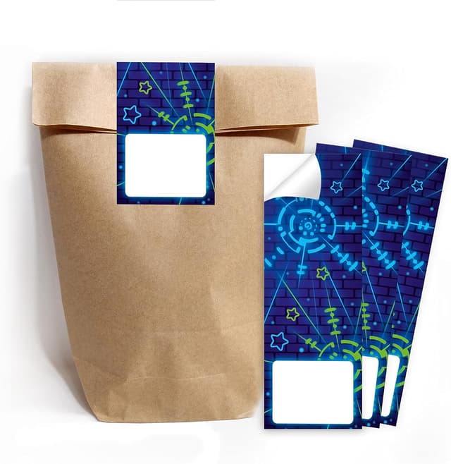 Imagen de Minkocards 12 Geschenktüten Natur 14x22 cm en OfertitasTOP