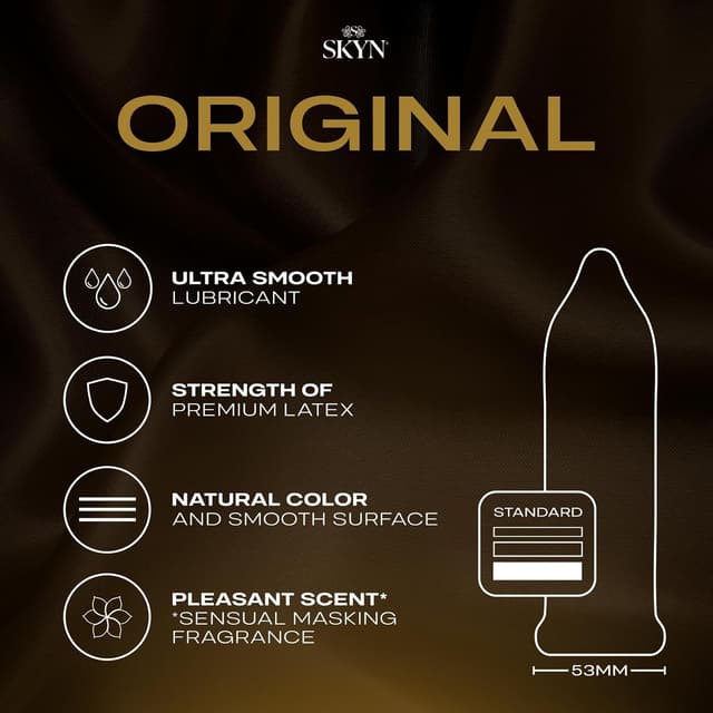 Detalle 2 de SKYN Original Condoms 24 Count