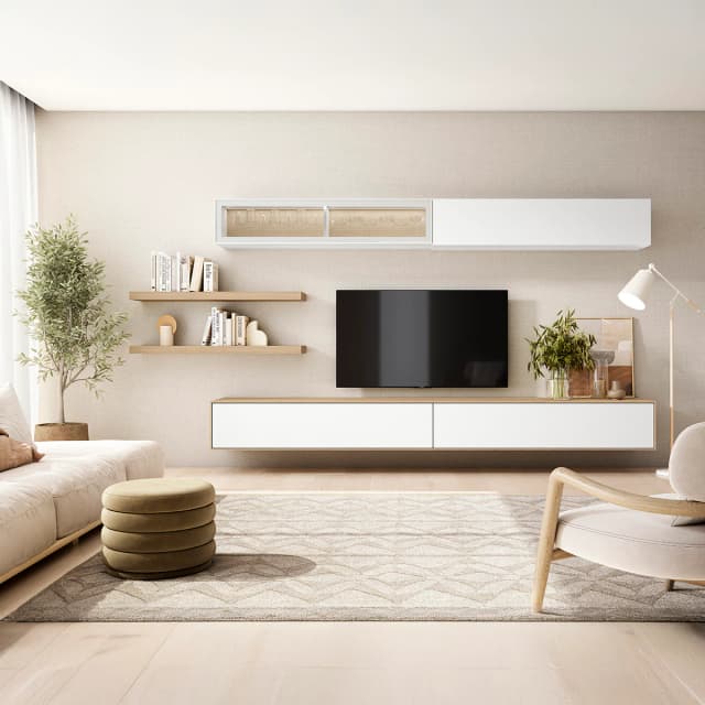 Detalle de El Corte Inglés Evolution 2.0 mueble de salón modular