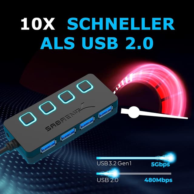 Thumbnail 5 de SABRENT HB-UM43 USB Hub 5 Gbps