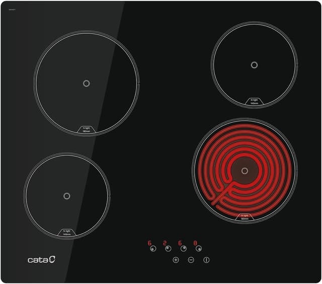 Imagen de Cata TN 604/C placa vitrocerámica 4 zonas, 6 kW 📺 en OfertitasTOP