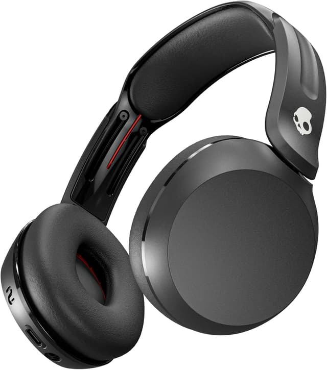 Detalle de Skullcandy Icon 180 Wireless On-Ear Bluetooth Headphones (True Black)