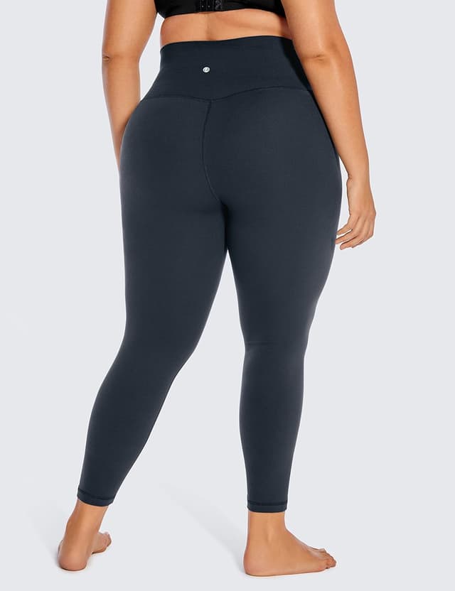 Detalle de CRZ YOGA Butterluxe Leggings grande taille à taille haute (7/8, 64 cm) pour yoga et lounge