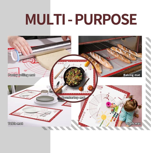 Thumbnail 5 de KitchenRaku Tapete Antiadherente 91x61cm 🍰