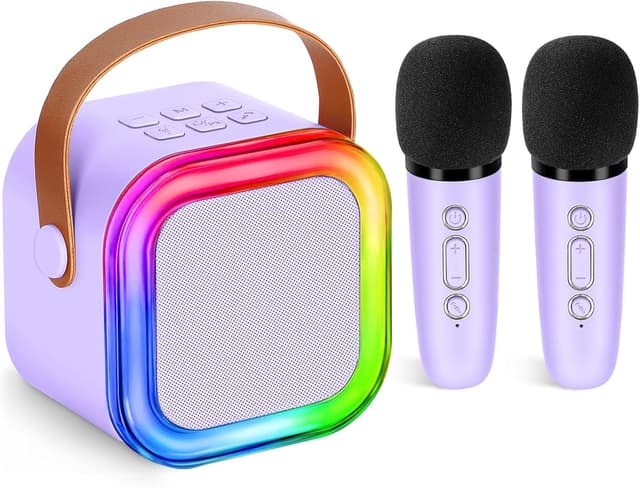 Imagen de Mini Portable Karaoke Microphone Bluetooth Speaker 1 🎤 en OfertitasTOP