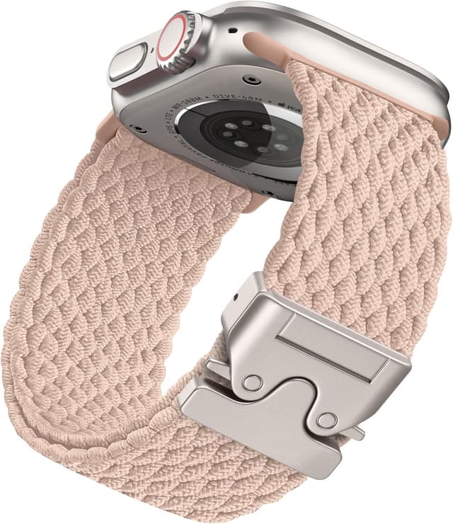 Detalle de PIOWNN Geflochtenes Armband Apple Watch 49 mm