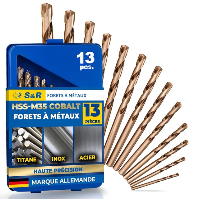 Imagen de S&R Forets à métaux 1‑6,5 mm en OfertitasTOP