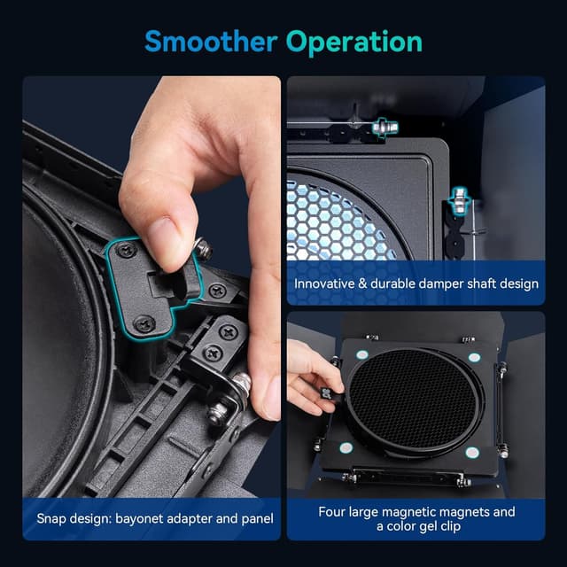 Thumbnail 2 de SMALLRIG 4204 Portes de grange 8 vantaux