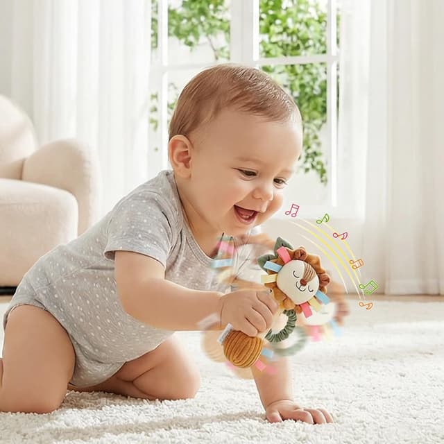 Thumbnail 6 de TYRY.HU Plush Lion baby rattle toy