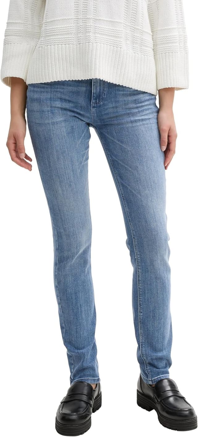 Detalle de TOM TAILOR 1045723 Jeans Kate Slim da donna: vestibilità comoda e linea slim
