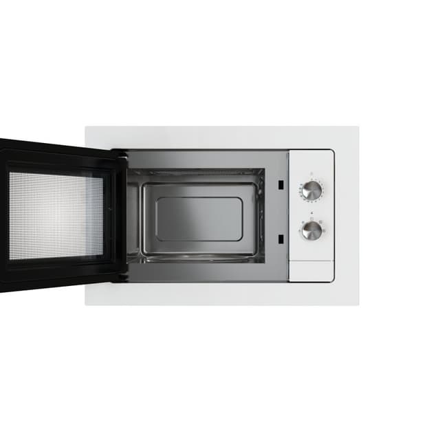Detalle 2 de Microondas Teka NEO MB 6200 BI WH integrable de 20L y 800W con plato giratorio y descongelar