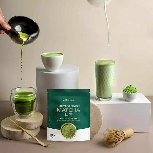 Thumbnail 6 de VAHDAM Matcha Premium Tè Verde 50g