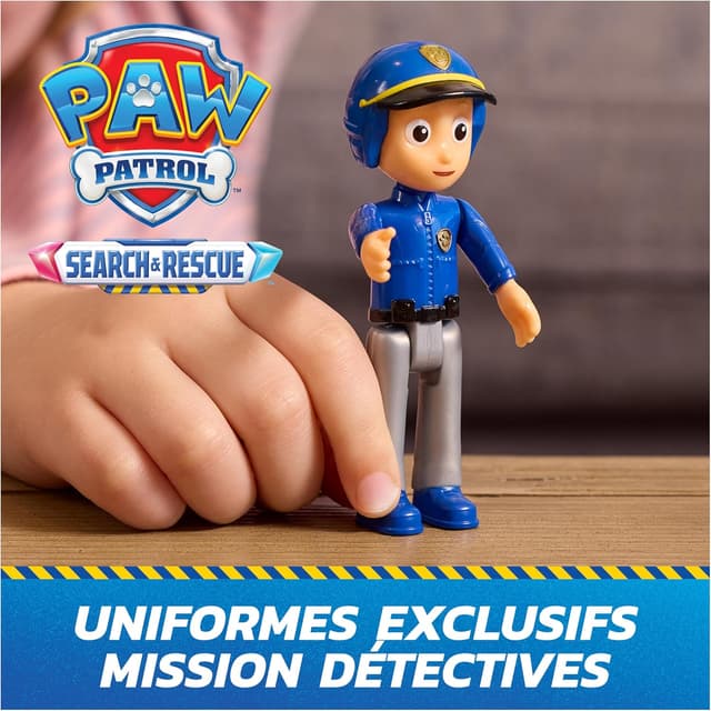 Detalle de Coffret cadeau Paw Patrol Pat Patrouille Search & Rescue – 7 figurines à collectionner