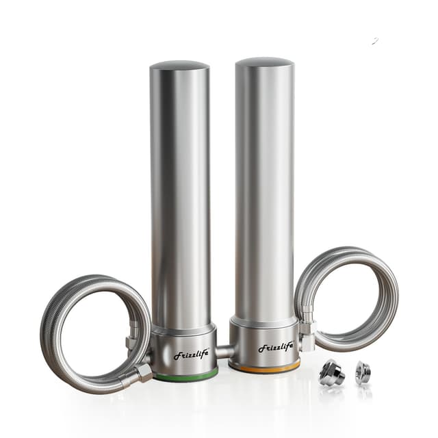 Detalle de FRIZZLIFE UDS99-S filtro acqua da sottolavello 8 stadi