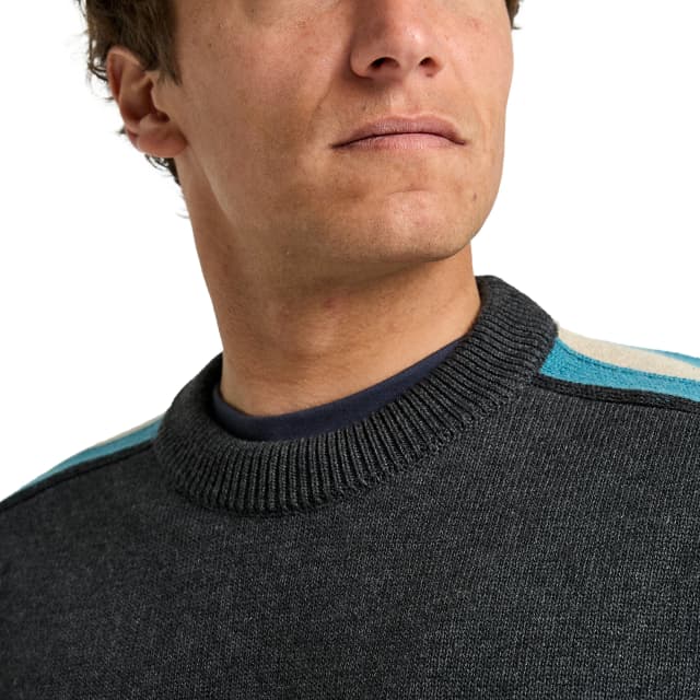Detalle de Billabong Unlock Diamond: jersey de hombre cerrado de acrílico y algodón