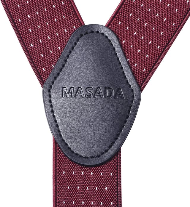 Thumbnail 3 de MASADA Bretelle da uomo 3,5 cm resistenti