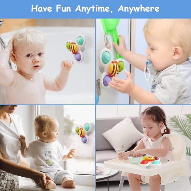 Thumbnail 6 de Yumuwind suction spinner toys for babies 1+