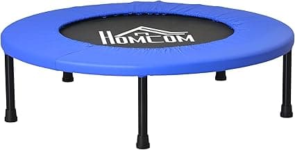 Detalle de HOMCOM Cama Elástica Fitness Ø81 cm 🪀 Resorte y Borde Protector
