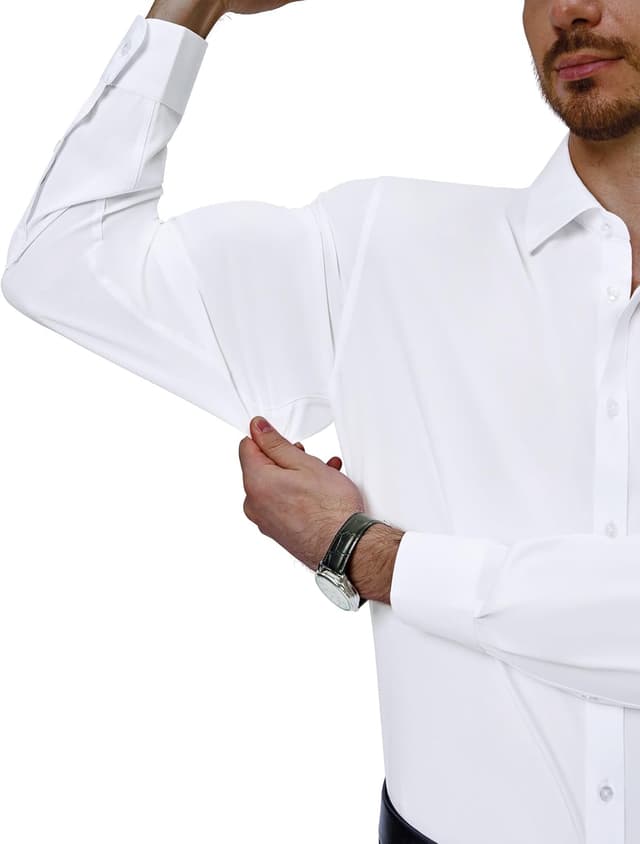 Detalle de J.VER Hemd Herren Regular Fit Knitterfrei