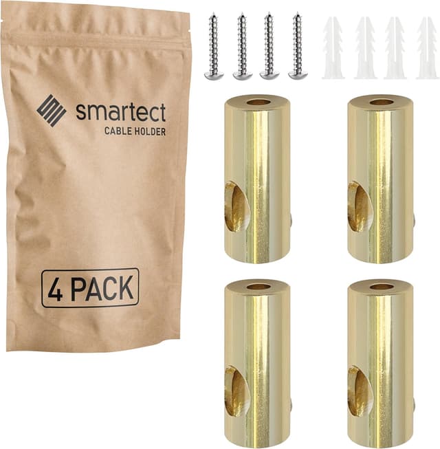 Imagen de smartect support câble 4 pièces en OfertitasTOP