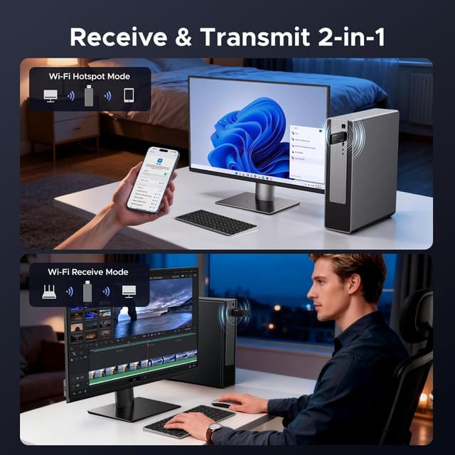 Thumbnail 5 de UGREEN Adattatore WiFi 6 AX1800