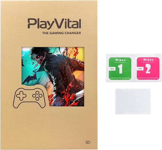 Thumbnail 6 de playvital Custom Stickers Full Set Protective Skin Decal for Steam Deck LCD & OLED – Bats Zombie