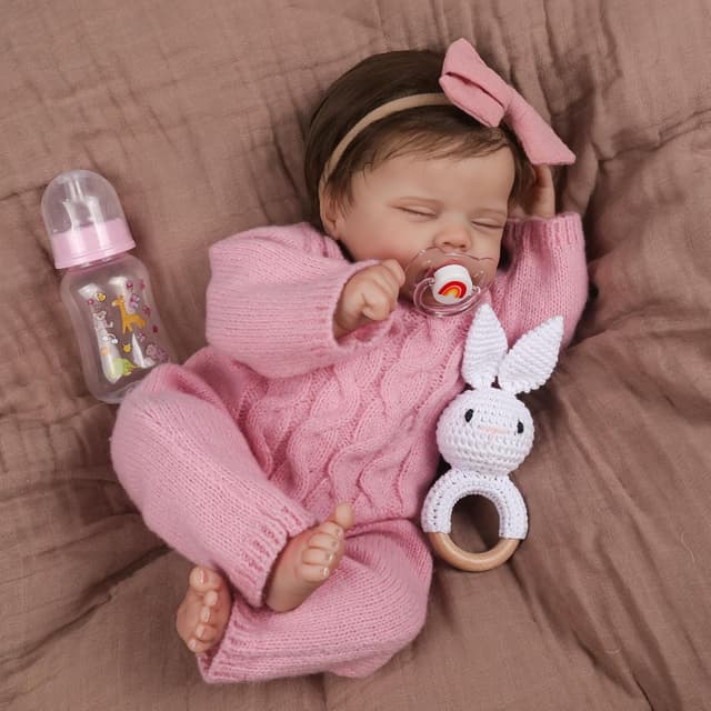 Detalle de WOOROY 18-Inch Realistic Reborn Baby Doll
