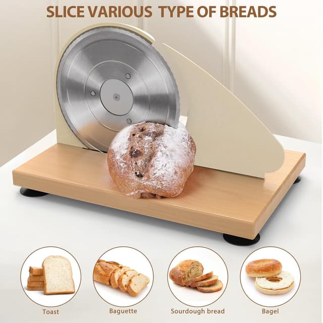 Thumbnail 2 de Manual Bread Slicer Adjustable 0.8 in 🍞