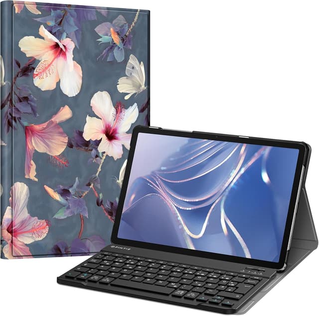 Detalle de FINTIE Tastatur Hülle für Samsung Galaxy Tab A11+ Plus 11" (2025) & Tab A9+ Plus 11" (2023) – abnehmbares Bluetooth-Keyboard Cover