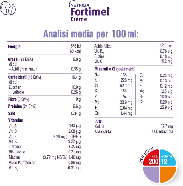 Thumbnail 3 de NUTRICIA FORTIMEL CREME 200 kcal per vasetto 🥣