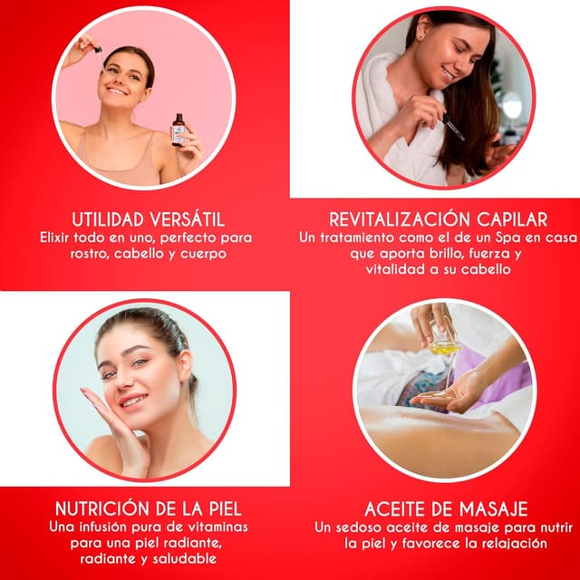 Thumbnail 3 de Kanzy Aceite Rosa Mosqueta Puro 120ml 🌹 Para Cicatrices y Piel