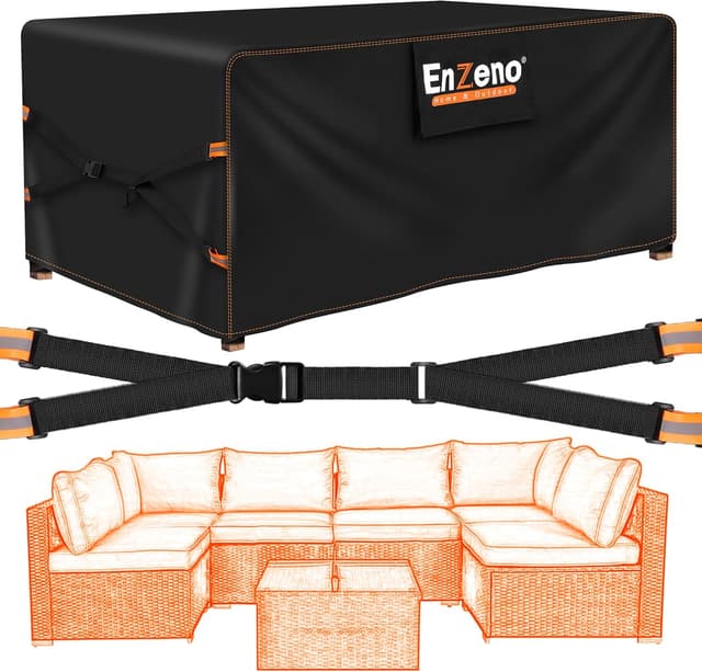 Imagen de Enzeno Large Garden Furniture Cover 300×250×100 cm en OfertitasTOP