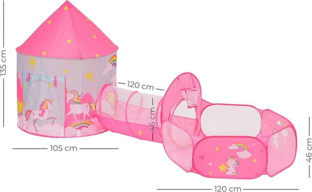 Thumbnail 6 de Baroni Toys tenda gioco 3 in 1 105x135