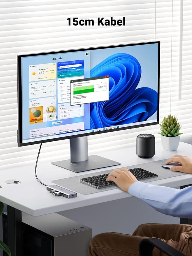 Detalle 1 de UGREEN USB C Hub 4x USB 3.0