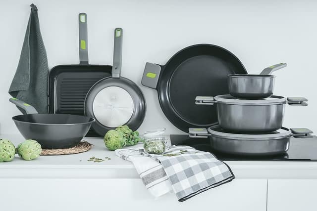 Thumbnail 9 de BRA Life Set de Cocina 9 Piezas, Aluminio Antiadhesivo