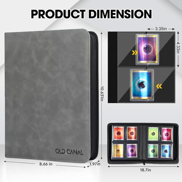 Detalle 2 de Old Canal Top Loader Binder 112-card album