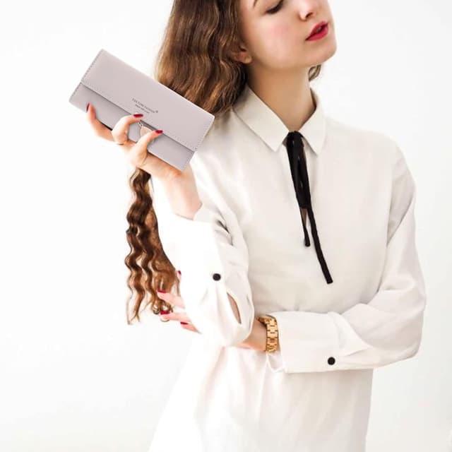 Thumbnail 5 de CALIYO Damen-Geldbörse mit vielen Fächern