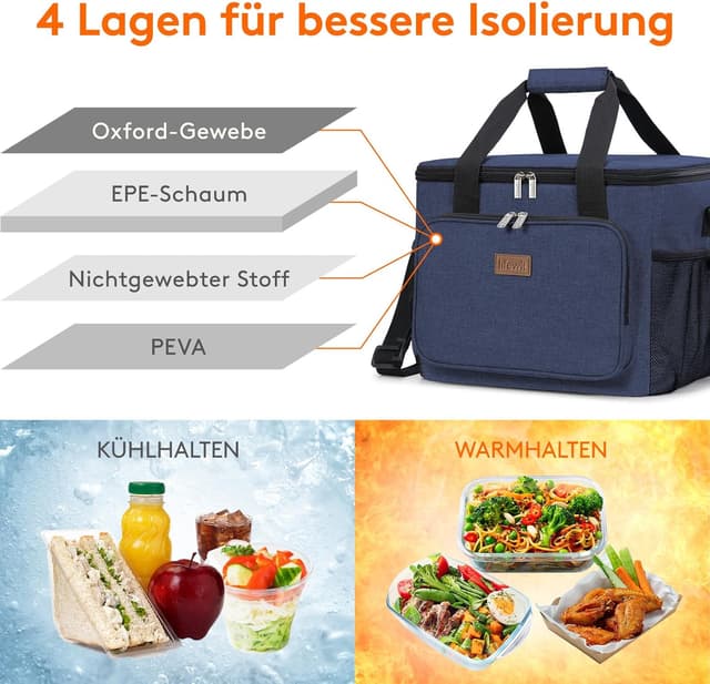 Thumbnail 2 de Lifewit Kühltasche 24L 40 Dosen