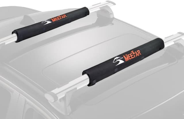 Detalle de MeeFar Soft Roof Rack Pads 2 straps