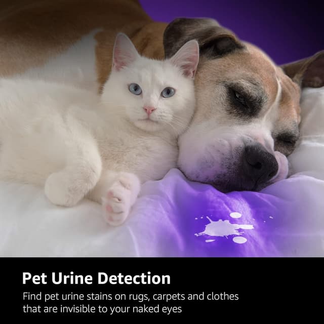 Thumbnail 2 de Lepro 51 LED UV torch 395nm for stains 🔦