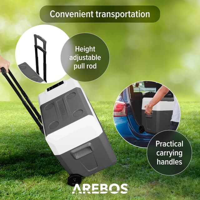 Thumbnail 5 de Arebos Nevera de compresor 27 L