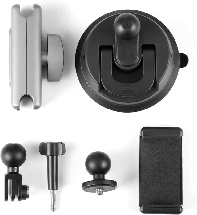 Thumbnail 6 de PULUZ Auto-Saugnapfhalterung mit 360° Drehung für Windschutzscheibe, Fenster & Kamera