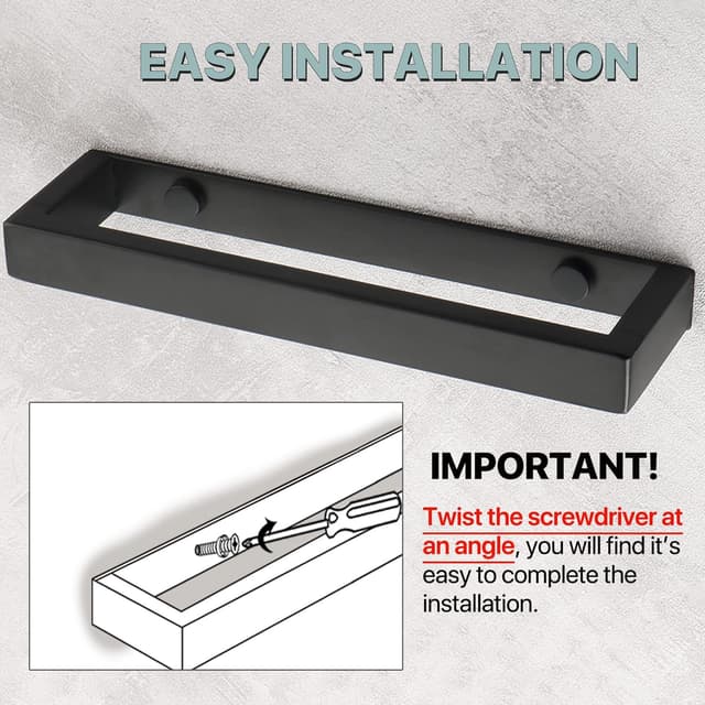 Thumbnail 3 de SAYAYO 20CM porte serviette mural